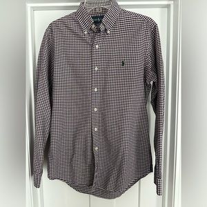 Men’s Ralph Lauren button up shirt - medium